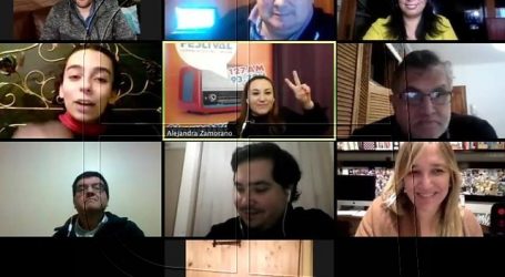 Karla Rubilar y diputada Hoffmann se reunieron con locutores de la V Región