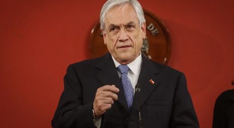 Piñera: “En los últimos días estamos experimentando una leve mejoría”