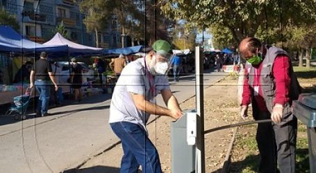 Sercotec benefició a 20.186 puestos de ferias libres con kits de sanitización