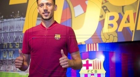 El defensa francés Clément Lenglet sólo tiene molestias en la ingle derecha