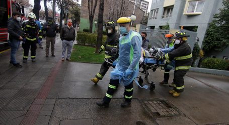 Pareja de adultos mayores intoxicados por monóxido de carbono en Ñuñoa