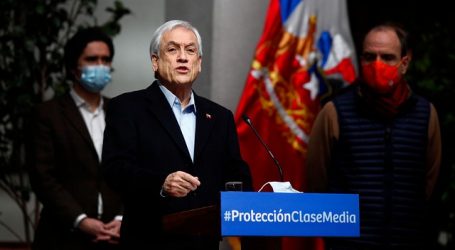 Piñera anuncia medidas para la clase media afectada por la pandemia
