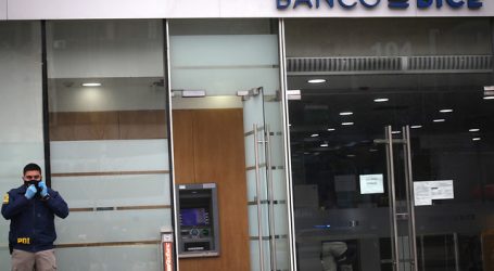 Único imputado por robo a banco BICE en Las Condes quedó en libertad