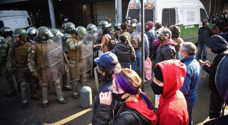 Temuco: 12 detenidos deja toma de oficina del Registro Civil