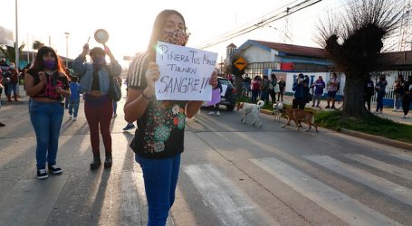 Caso Ámbar: Decenas de personas se manifiestan en el cuartel de PDI en Limache