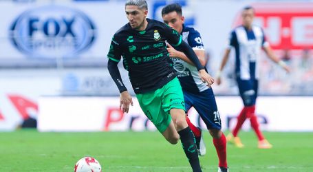 México: Diego Valdés dijo presente en derrota de Santos ante el líder América