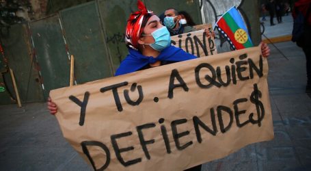 Plaza Italia: Realizan manifestación por presos mapuche en huelga de hambre