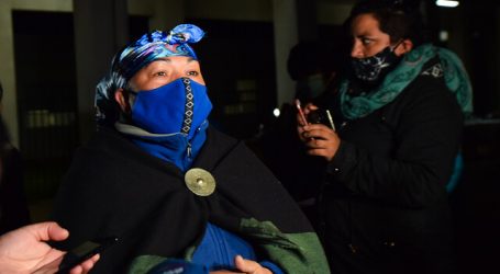 Machi Celestino Córdova oficializa fin de su huelga de hambre