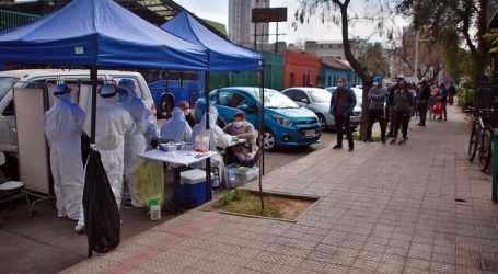 Covid-19: Realizan test PCR para pesquisa de casos asintomáticos en Santiago