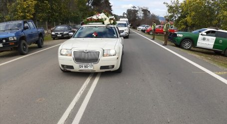Masivo funeral para despedir a la joven carabinera Norma Vásquez en Linares