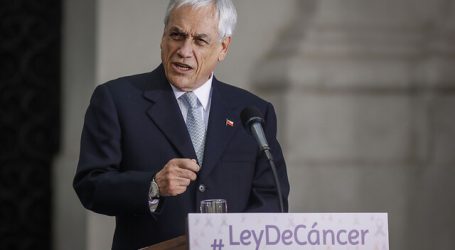 Presidente Piñera promulga la Ley Nacional del Cáncer