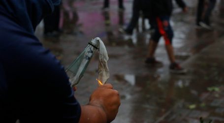 Fiscalía obtiene primera condena por lanzamiento de molotov