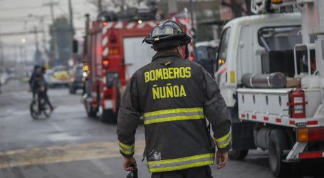 Una persona falleció en incendio registrado en el centro de Santiago