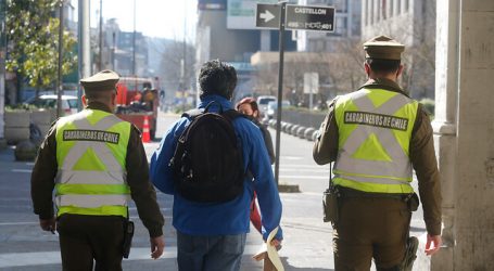 Carabineros entregó el balance con 1.412 detenciones por infringir cuarentenas