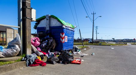 Otro efecto del paro de camioneros: Colapsa retiro de basura en Puerto Montt