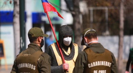 Carabineros registra más de 1.400 manifestaciones públicas durante la pandemia