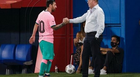 Ronald Koeman: “Es positivo que Messi, el capitán, pida unidad”