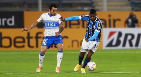 Gremio pierde a sus dos centrales titulares para duelo con Universidad Católica