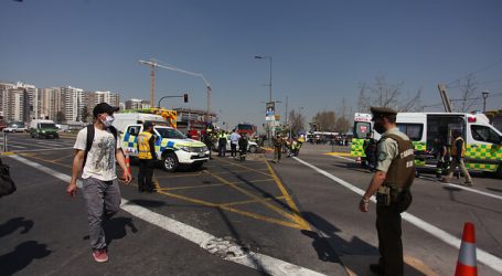 Persecución policial termina con patrulla chocada y seis personas lesionadas