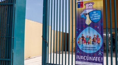 Municipio de Arica retoma programa de vacunación para los escolares