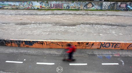 Desconocidos vandalizaron el recién reabierto Mapocho Ciclo Parque