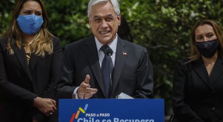 Piñera: “Estamos empezando a ver como el empleo comienza a recuperarse”