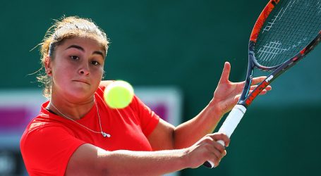 Tenis: Bárbara Gatica cayó de entrada en el singles del torneo W15 de Porto