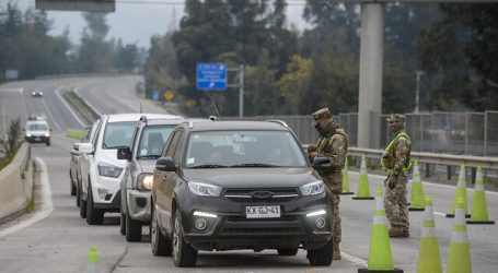 Intendentes de RM y Valparaíso fiscalizan cordón sanitario de la Ruta 68