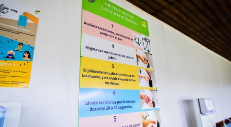 Liceo Industrial de Temuco retomó clases presenciales con alumnos de 4° medio