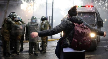 Jornada de protestas en la Región Metropolitana dejó un saldo de 25 detenidos