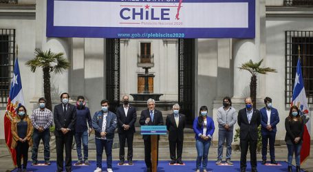 Piñera lanzó campaña para la participación en el Plebiscito del 25 de octubre