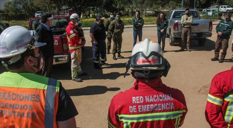 Habilitan cortafuegos en zona de riesgo de incendios forestales en Valparaíso