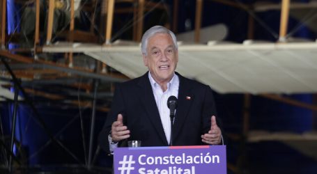 Presidente Piñera presentó el nuevo sistema nacional satelital