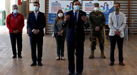 Gobierno llamó a votar con “tranquilidad y en confianza” en el Plebiscito