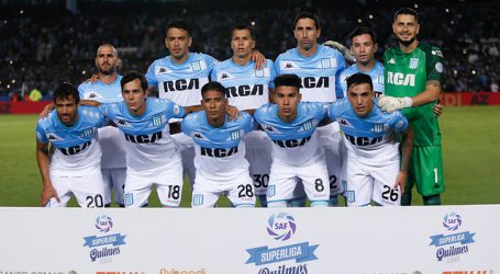 Argentina: Racing con Arias y Mena suma una nueva derrota en su grupo