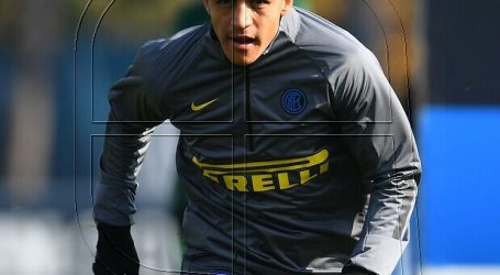 Alexis Sánchez volvió a los entrenamientos en el Inter de Milán