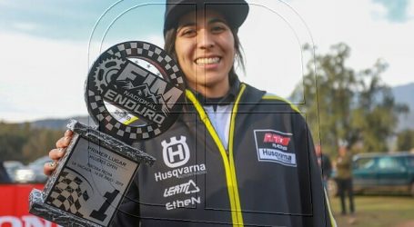 Tania González logra terminar la Etapa 1 en Mundial de Moto Enduro
