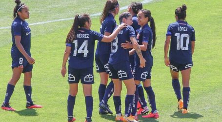 Campeonato Femenino: La ‘U’ golea a Deportes Antofagasta y encabeza su grupo