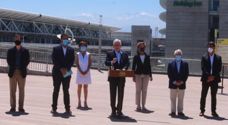 Presidente Piñera anunció primera etapa de reapertura de fronteras