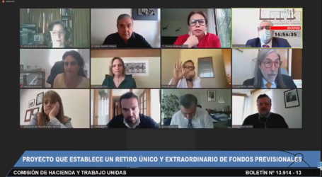 Comisiones votarán mañana proyecto de retiro del 10% del Gobierno