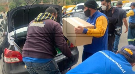9 mil adultos mayores de Viña del Mar recibieron alimentos y artículos de aseo