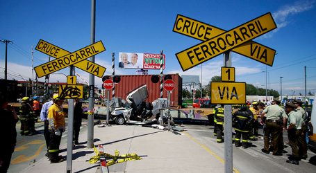 Una mujer murió atropellada por un tren de carga en Maipú