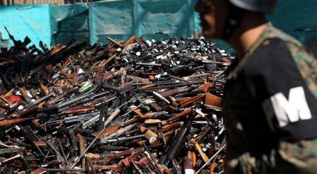 Destruyen más de 18 mil armas de fuego tras decomisos y entregas voluntarias