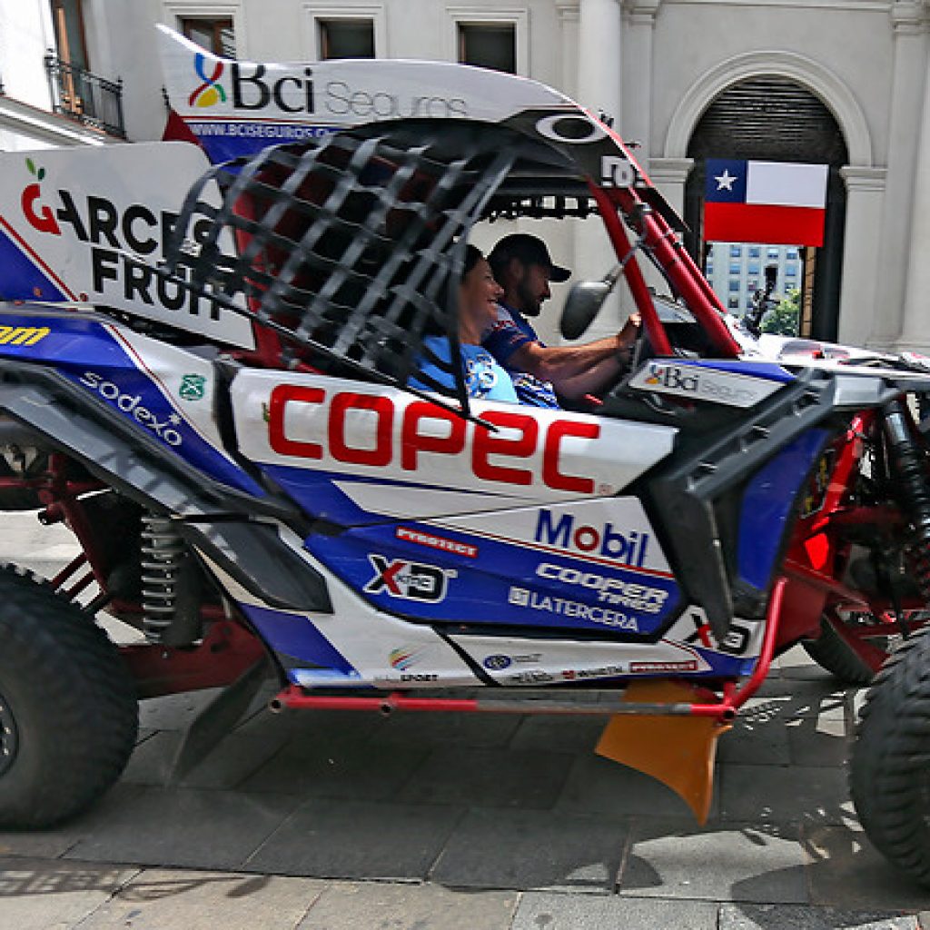Francisco “chaleco” López llegó a Jeddah para enfrentar el Dakar 2021