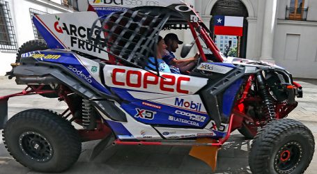 Francisco “chaleco” López llegó a Jeddah para enfrentar el Dakar 2021