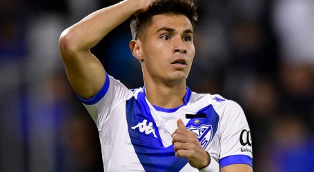 Pablo Galdames fue titular en triunfo de Vélez por Copa ‘Diego Maradona’