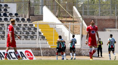 Palestino sale de la parte baja con sólido triunfo sobre Unión La Calera