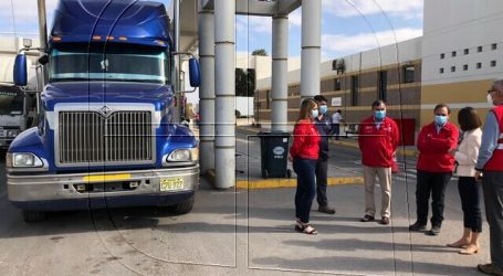 Inspeccionan traslado de carga en el complejo fronterizo Chacalluta
