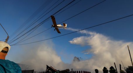 Se mantiene Alerta Roja en la comuna de San Clemente por incendio forestal