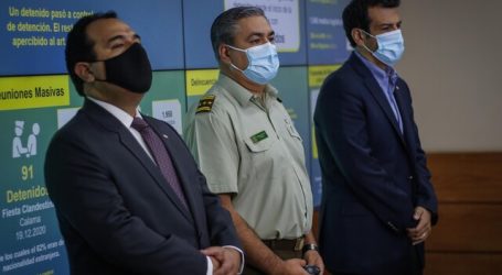 Delgado anunció nuevo cordón sanitario para la Región Metropolitana